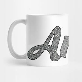 Aries Glitter Mug